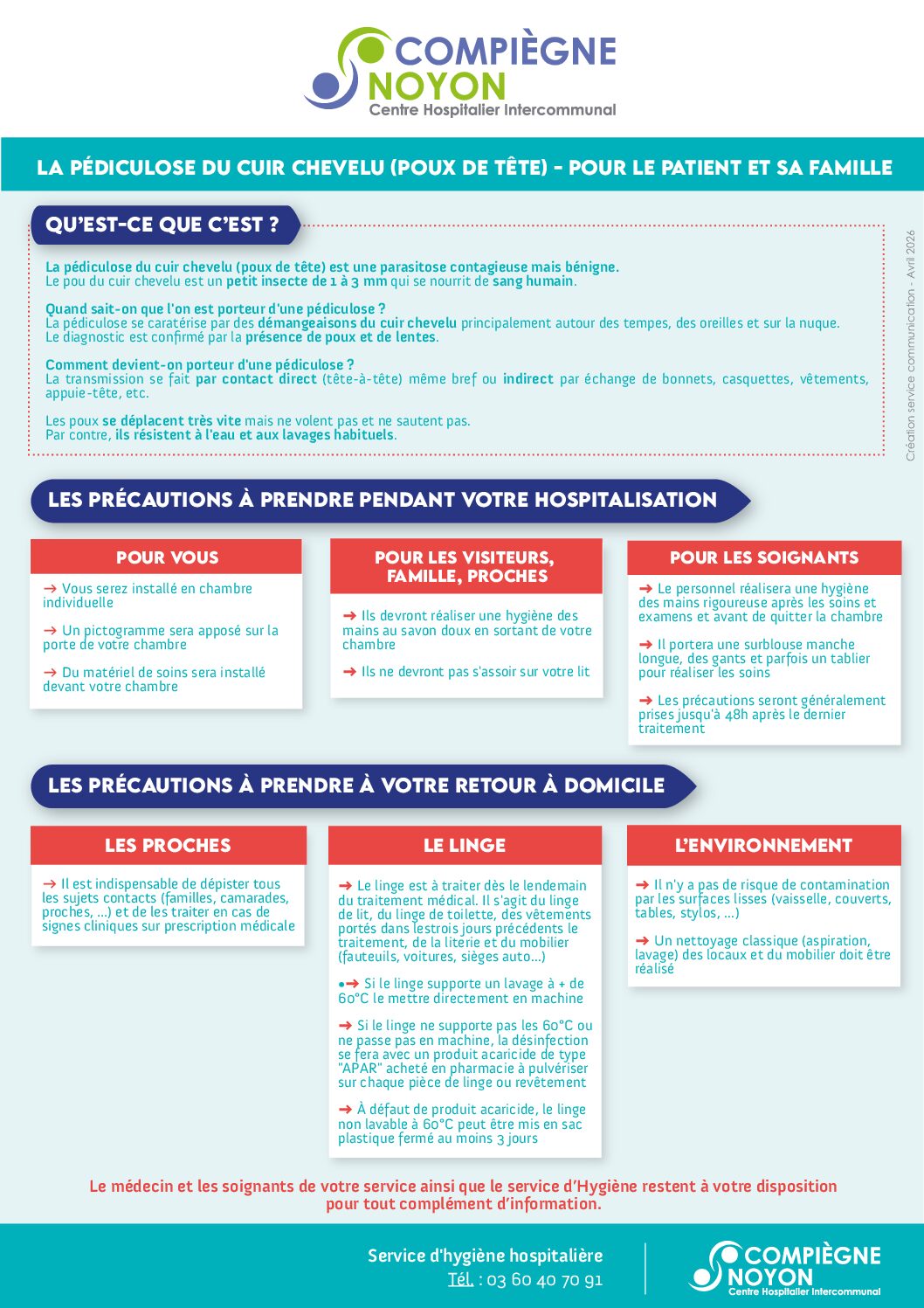 La pédiculose du cuir chevelu (Poux de tête)